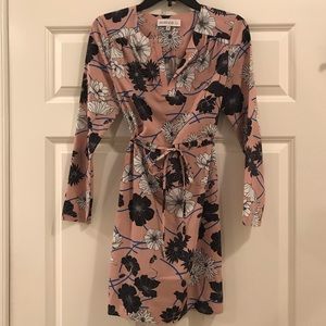 Nordstrom x Amanda U Long Sleeve Floral Dress